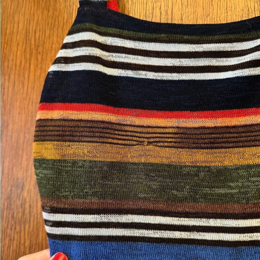 Wild Honey Striped Mini Dress - Picture 7 of 7